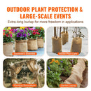 VEVOR džutas auduma rullis 102 cm x 91,4 m un 50 x 50 augsta blīvuma dabīgs plats džutas audums, džutas auduma rullis koku aptīšanai, dekorēšanai, rokdarbiem, kāzām, dārzkopībai un augu un koku aizsardzībai ziemā