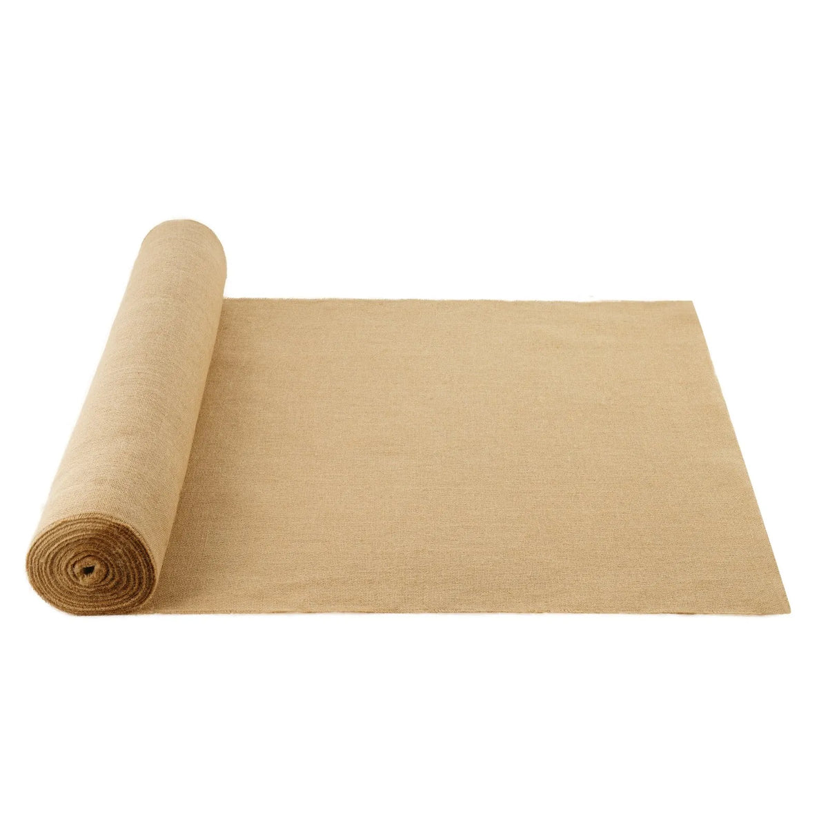VEVOR džutas auduma rullis, 1016 mm x 45,7 m un 50 x 50 augsta blīvuma plats dabīgās džutas auduma rullis, džutas audums koku aptīšanai, dekorēšanai, rokdarbiem, kāzām, dārzkopībai, augu un koku ziemas aizsardzībai