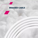 CANYON 60W  USB Type-C uz USB Type-C kabelis, Saderīgs ar Apple ierīcēm, USB 2.0, 1.2 m, balts