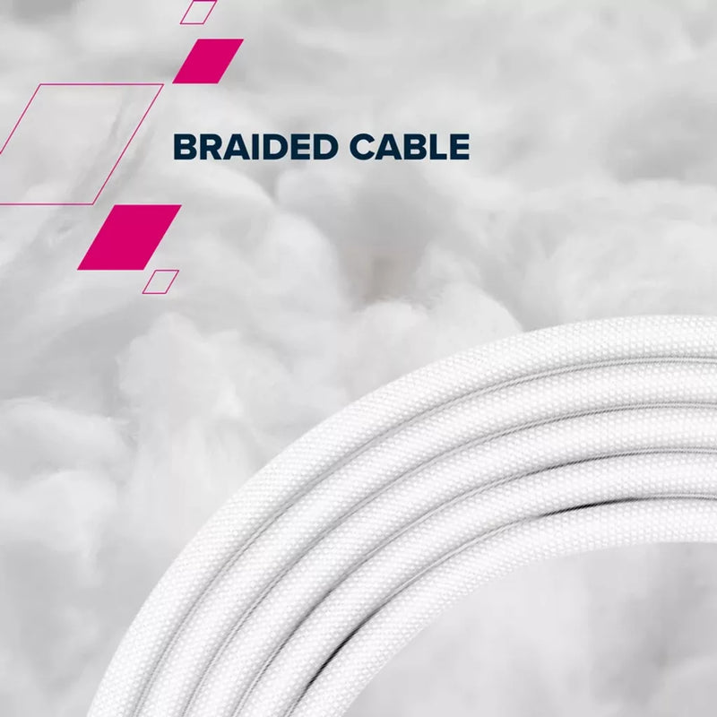 CANYON 100W  USB Type-C uz USB Type-C kabelis, Saderīgs ar Apple ierīcēm, USB 2.0, 2 m, balts