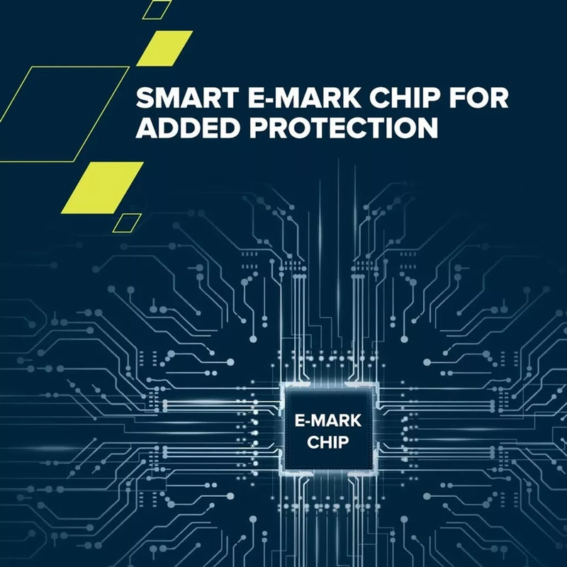 CANYON 100W  USB Type-C uz USB Type-C kabelis, Saderīgs ar Apple ierīcēm, USB 2.0, 2 m, balts