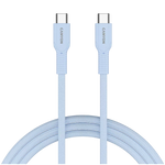Canyon OnWire 60CL USB-C–USB-C kabelis, 60 W, 1 m, gaiši zils
