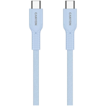 Canyon OnWire 60CL USB-C–USB-C kabelis, 60 W, 1 m, gaiši zils