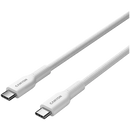 CANYON 60 W (5 V / 9 V / 12 V / 15 V / 20 V, 3 A) USB 2.0 C–C silikona kabelis, 480 Mb/s, Vads: POWER 22AWG x1C + SIGNAL 29AWG x2C + CC 30AWG x1C, 1m, balts