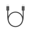 CANYON 60W 3A USB 2.0 C–C magnētiskais kabelis, Datu pārraide: līdz 480 Mb/s, 1 m, melns