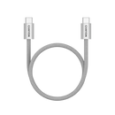 CANYON 60W 3A USB 2.0 C–C magnētiskais kabelis, Datu pārraide: līdz 480 Mb/s, 1 m, pelēks