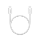 CANYON 60W 3A USB 2.0 C–C magnētiskais kabelis, Datu pārraide: līdz 480 Mb/s, 1 m, balts