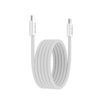 CANYON 60W 3A USB 2.0 C–C magnētiskais kabelis, Datu pārraide: līdz 480 Mb/s, 1 m, balts