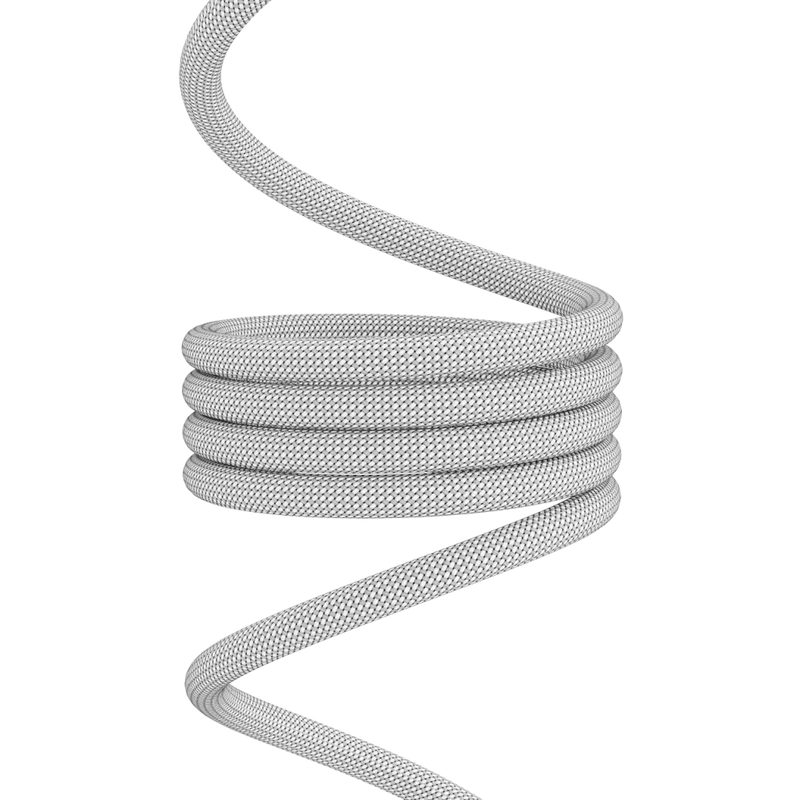 CANYON 60W 3A USB 2.0 C–C magnētiskais kabelis, Datu pārraide: līdz 480 Mb/s, 1 m, balts