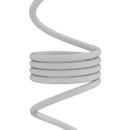 CANYON 60W 3A USB 2.0 C–C magnētiskais kabelis, Datu pārraide: līdz 480 Mb/s, 1 m, balts