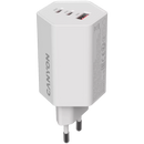 CANYON lādētājs HEXAGON 65 GaN 65 W 2×PD 1×QC EU balts
