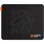 CANYON MP-8 spēļu peles paliktnis 500×420×3 mm, melns