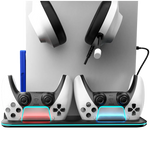 CANYON CS-51 PS5/PS5 Slim/PS5 Pro dzesēšanas statīvs, RGB, melns