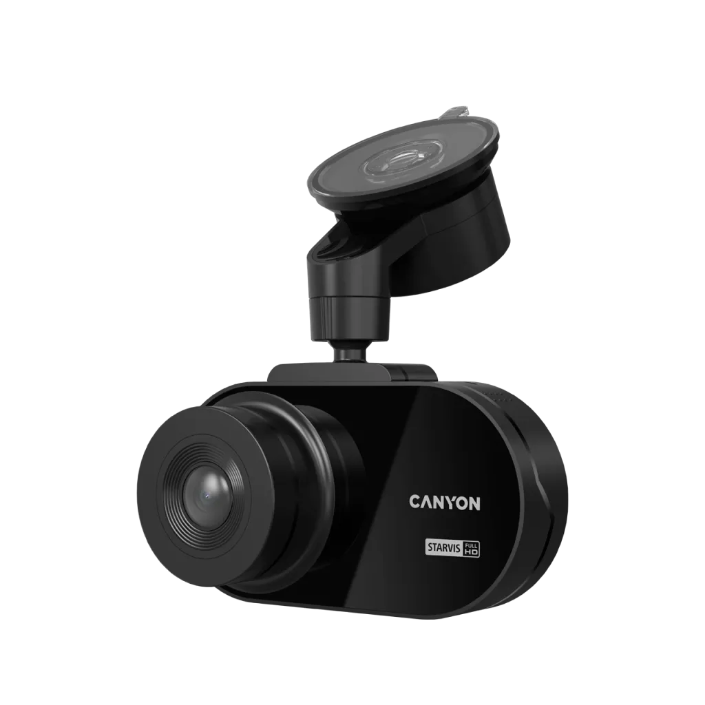 CANYON DVR10 auto videoreģistrators Full HD 1080p, Wi-Fi, 3" IPS, melns