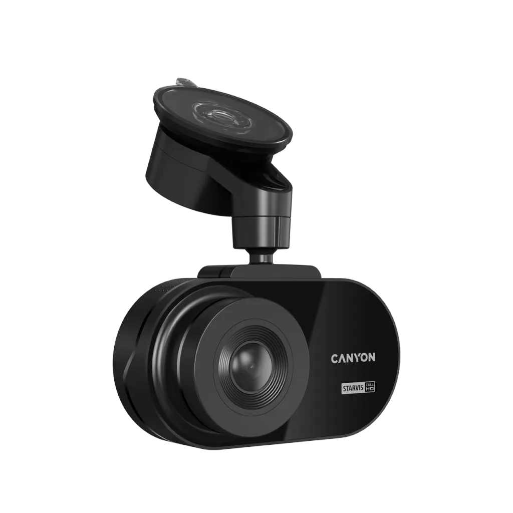 CANYON DVR10 auto videoreģistrators Full HD 1080p, Wi-Fi, 3" IPS, melns