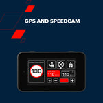 CANYON DVR10GPS auto videoreģistrators Full HD 1080p 60fps, GPS, Wi-Fi, 3" IPS, melns