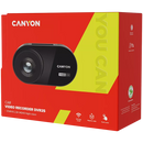 CANYON auto videoreģistrators DVR25 WQHD 2.5K 1440p Wi-Fi Melns