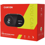 CANYON auto videoreģistrators DVR25 WQHD 2.5K 1440p Wi-Fi Melns