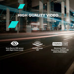 CANYON auto videoreģistrators DVR25 WQHD 2.5K 1440p Wi-Fi Melns