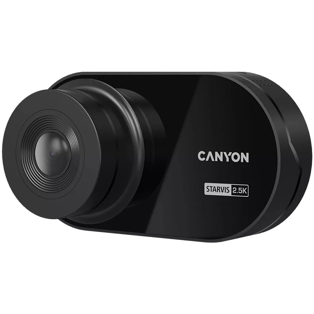 CANYON auto videoreģistrators DVR25 WQHD 2.5K 1440p Wi-Fi Melns