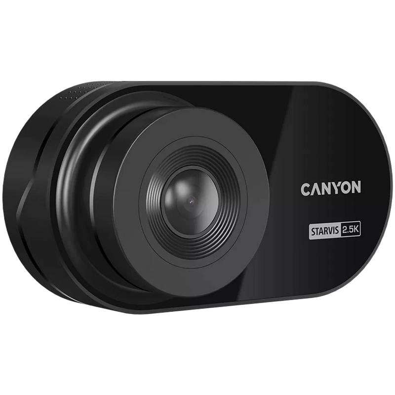 CANYON auto videoreģistrators DVR25 WQHD 2.5K 1440p Wi-Fi Melns
