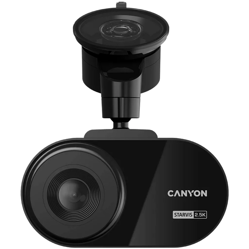 CANYON auto videoreģistrators DVR25 WQHD 2.5K 1440p Wi-Fi Melns