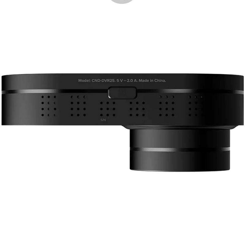 CANYON auto videoreģistrators DVR25 WQHD 2.5K 1440p Wi-Fi Melns