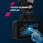 CANYON DVR25GPS auto videoreģistrators 2.5K 60fps, GPS, Wi-Fi, 3" IPS, melns