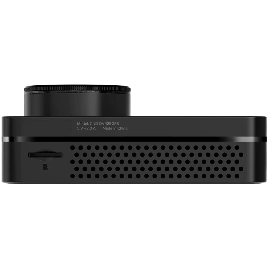 CANYON DVR25GPS auto videoreģistrators 2.5K 60fps, GPS, Wi-Fi, 3" IPS, melns