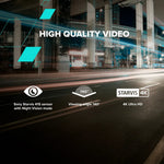 CANYON DVR40 auto videoreģistrators 4K Ultra HD, Wi-Fi, 3" IPS, melns
