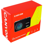 CANYON DVR40GPS auto videoreģistrators 4K, GPS, Wi-Fi, 3" IPS, melns