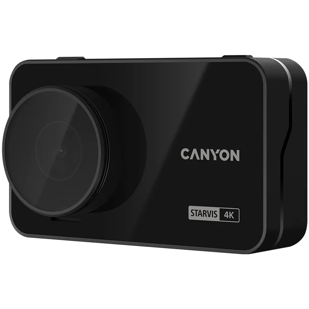 CANYON DVR40GPS auto videoreģistrators 4K, GPS, Wi-Fi, 3" IPS, melns