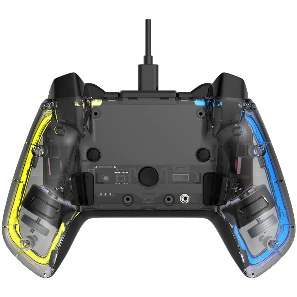 CANYON Brighter GP02 vadu spēļu kontrolieris, RGB, 22 pogas, melns