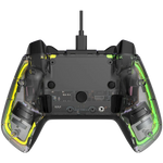 CANYON Brighter GPW-02 bezvadu spēļu kontrolieris, Bluetooth 5.0, RGB, melns