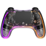 CANYON Brighter GPW-04 bezvadu spēļu kontrolieris 2,4 GHz, RGB, melns