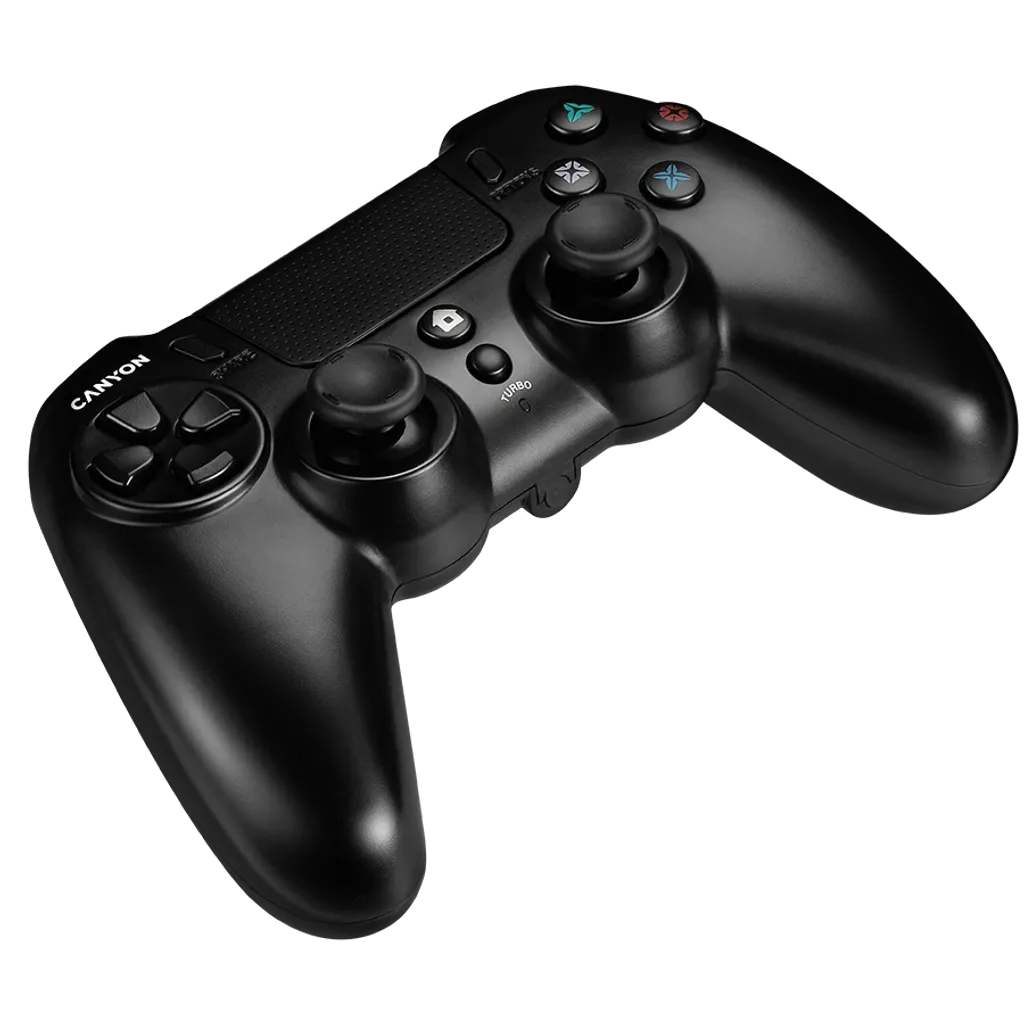 CANYON GP-W5 bezvadu spēļu pults PS4/PC, Bluetooth 5.0, 20 pogas