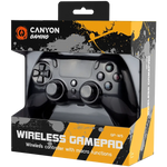 CANYON GP-W5 bezvadu spēļu pults PS4/PC, Bluetooth 5.0, 20 pogas