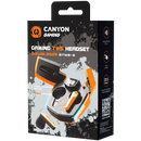 CANYON austiņas DoubleBee GTWS-2 Gaming melnas