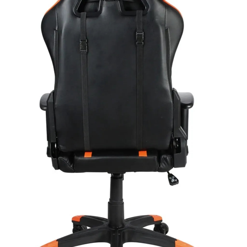 CANYON spēļu krēsls CND-SGCH3, 150 kg, 2D roku balsti, melns/oranžs