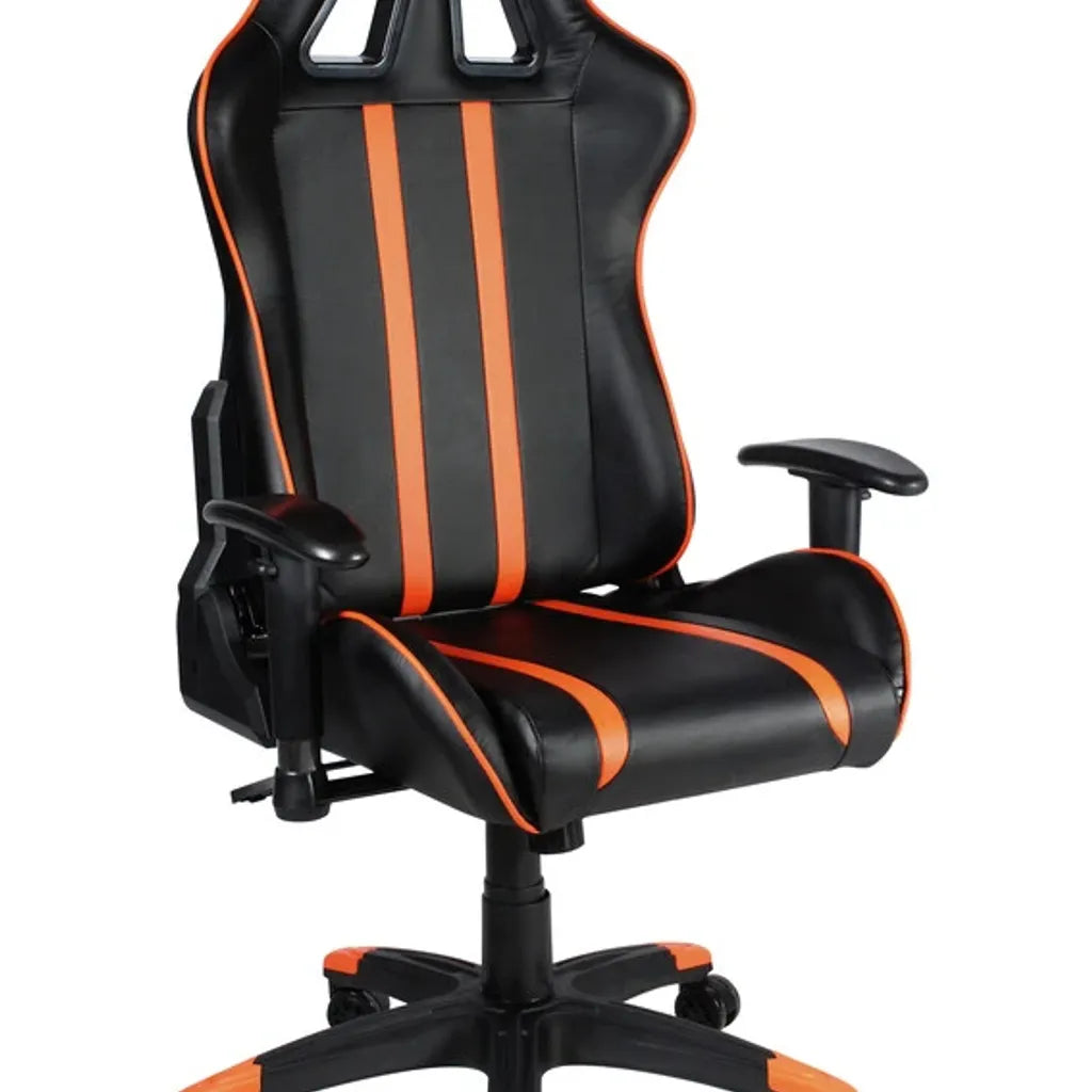 CANYON spēļu krēsls CND-SGCH3, 150 kg, 2D roku balsti, melns/oranžs