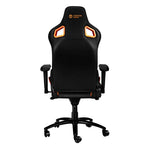 CANYON spēļu krēsls CND-SGCH5, 150 kg, 4D roku balsti, melns/oranžs