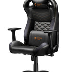 CANYON spēļu krēsls CND-SGCH7, 150 kg, 3D roku balsti, melns/oranžs