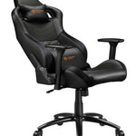CANYON spēļu krēsls CND-SGCH7, 150 kg, 3D roku balsti, melns/oranžs