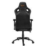 CANYON spēļu krēsls CND-SGCH7, 150 kg, 3D roku balsti, melns/oranžs