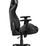 CANYON spēļu krēsls CND-SGCH7, 150 kg, 3D roku balsti, melns/oranžs