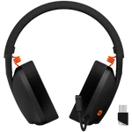 CANYON Ego GH-13 bezvadu spēļu austiņas 7.1, Bluetooth 5.2, melnas
