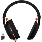 CANYON Ego GH-13 bezvadu spēļu austiņas 7.1, Bluetooth 5.2, melnas