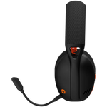 CANYON Ego GH-13 bezvadu spēļu austiņas 7.1, Bluetooth 5.2, melnas