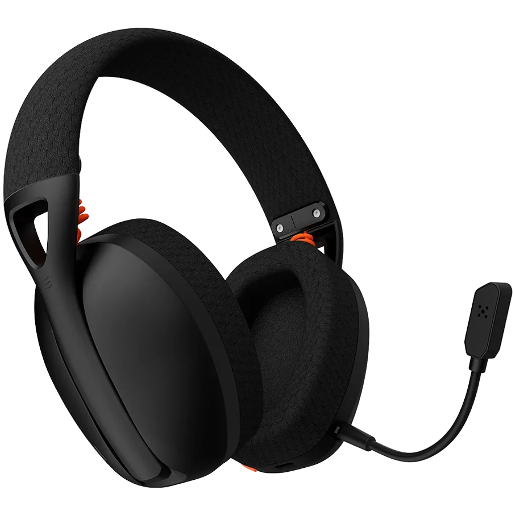 CANYON Ego GH-13 bezvadu spēļu austiņas 7.1, Bluetooth 5.2, melnas