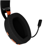 CANYON Ego GH-13 bezvadu spēļu austiņas 7.1, Bluetooth 5.2, melnas